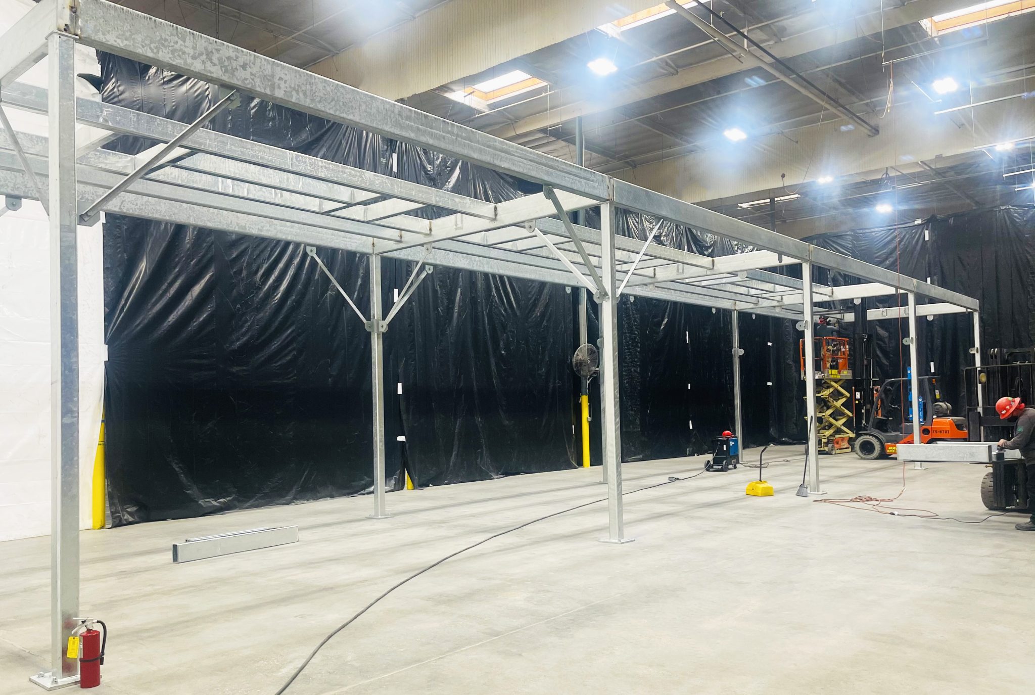Mezzanine Custom Build for Industrial Facility