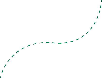 Green dotted line for website content connector