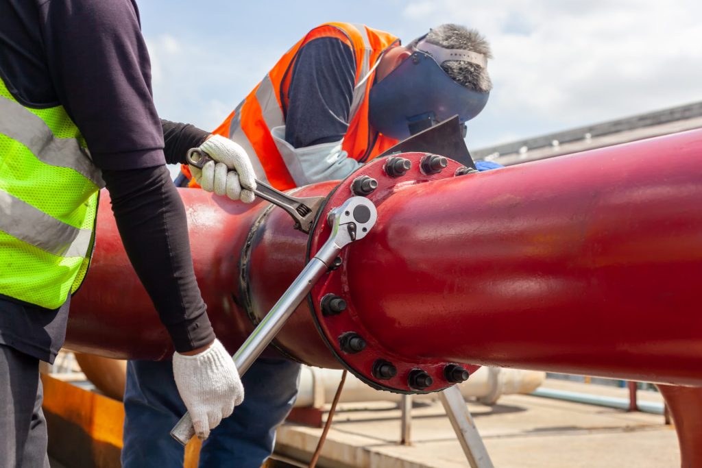 Industrial Pipe Repair including Welding