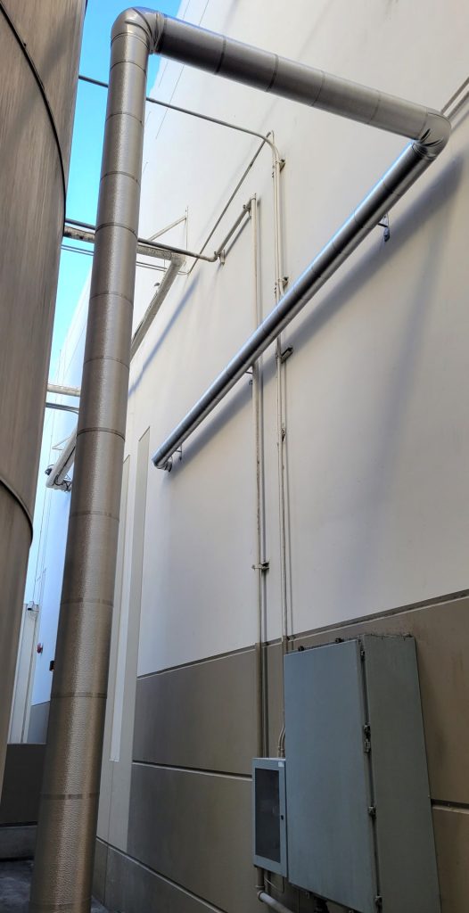 Custom Industrial Piping for Bulk Oil Transport