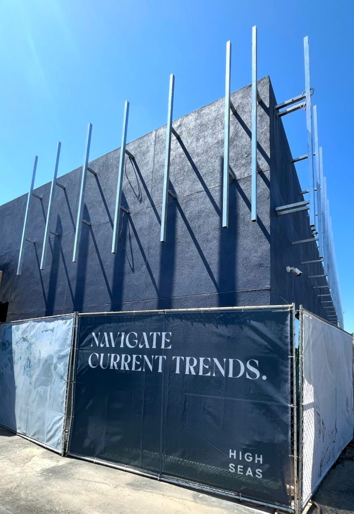 Custom Wall Supports For Exterior Industrial Build