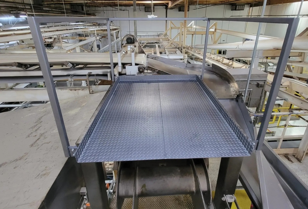 Industrial Access Platform Build For Food Processing Company