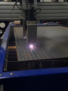 metal fabrication sheet metal cutting work