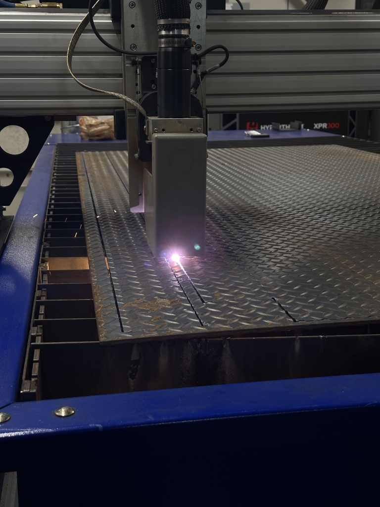 metal fabrication sheet metal cutting work